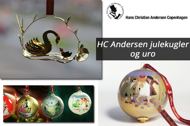 Hans Christian Andersen Copenhagen ApS, Skab en eventyrlig julestemning med julekugler inspireret af H.C. Andersens eventyr Billede af Hans Christian Andersen Copenhagen ApS, Skab en eventyrlig julestemning med julekugler inspireret af H.C. Andersens eventyr