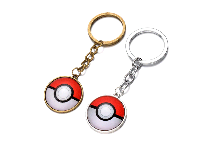 Comgros EDB Service v/Michael Nielsen, Få 2 stk. sjove pokéball-nøgleringe og vær klar til at fange pokémonner! Billede af Comgros EDB Service v/Michael Nielsen, Få 2 stk. sjove pokéball-nøgleringe og vær klar til at fange pokémonner!