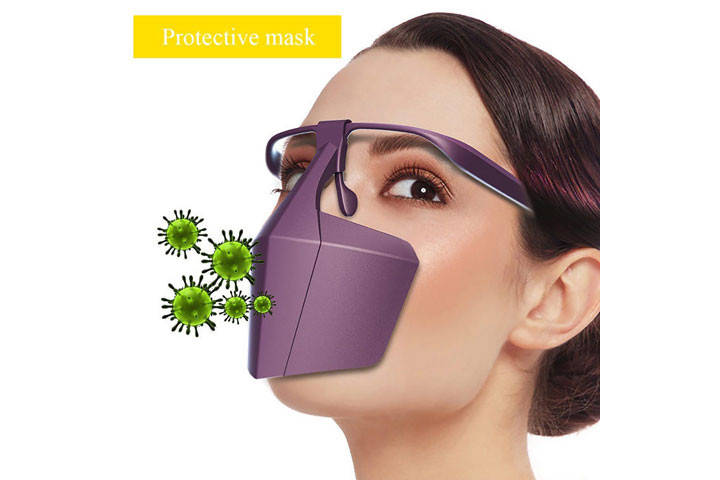 4 stk. 007 visir masker og mulighed for CE-mundbind til KUN 0,99 kr/stk.3 