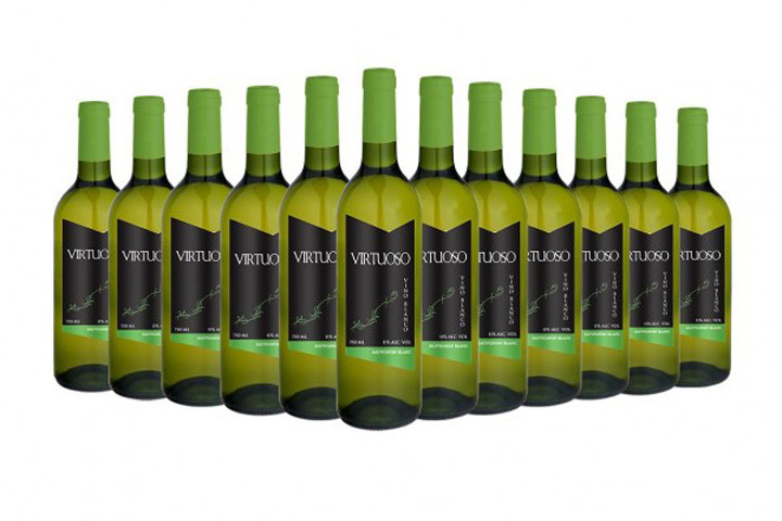 12 flasker hvidvin - Sauvignon Blanc Virtuoso 1 