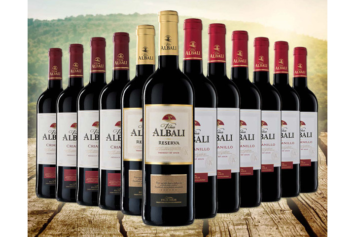 12 flasker prisvindende spansk rødvin 6 