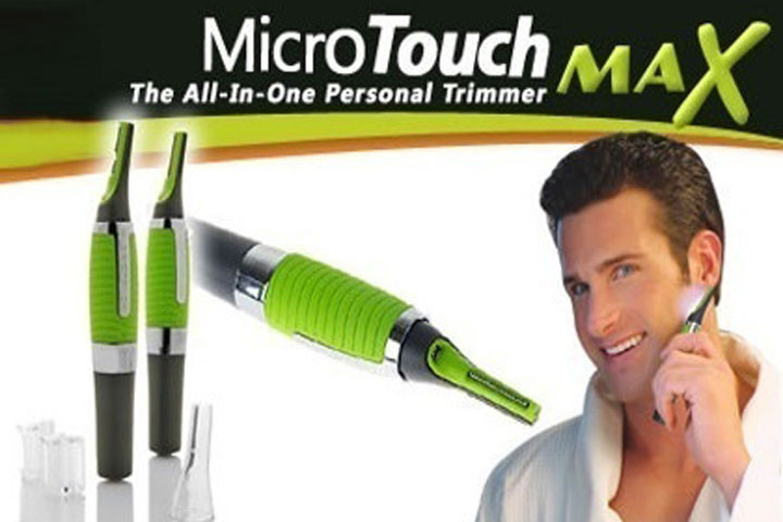 Slip for uønsket hårvækst i næse, øre og andre ubelejlige steder med Micro Touch Max trimmer1 