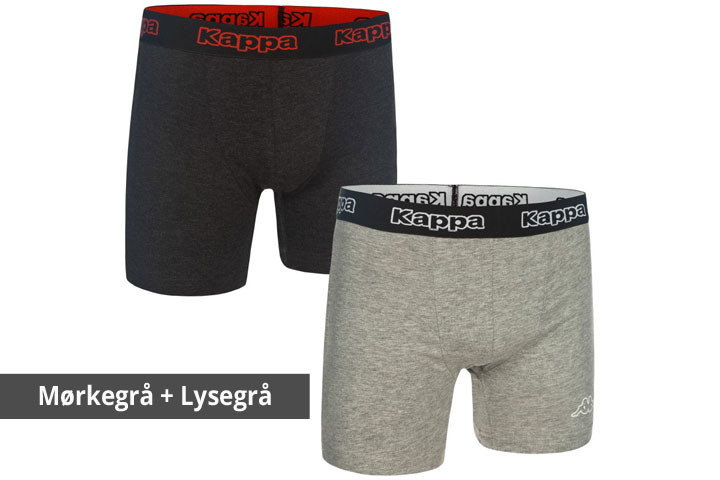 Kvalitetsbomuld Kappa Boxershorts - 6 par i forskellige farver2 