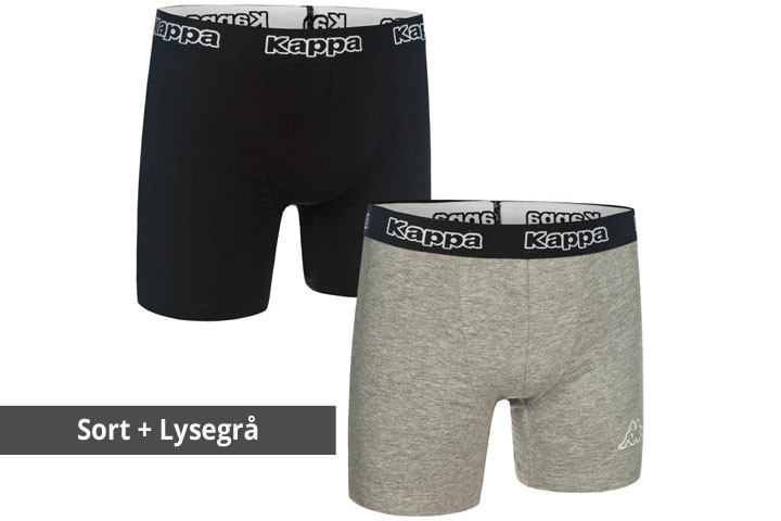 Kvalitetsbomuld Kappa Boxershorts - 6 par i forskellige farver3 