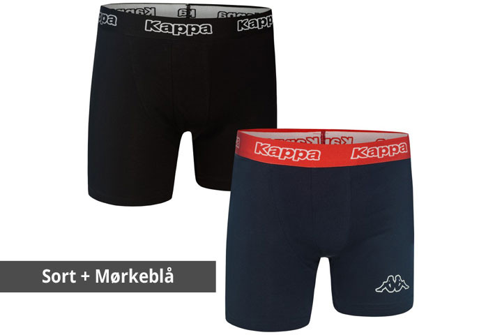 Kvalitetsbomuld Kappa Boxershorts - 6 par i forskellige farver4 