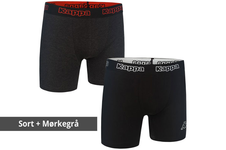 Kvalitetsbomuld Kappa Boxershorts - 6 par i forskellige farver5 