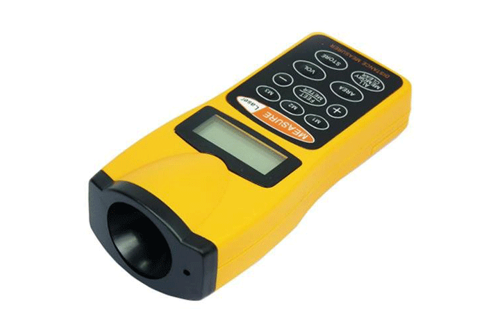 Foretag præcise afstandsmålinger med en afstandsmåler med laser-teknologi5 