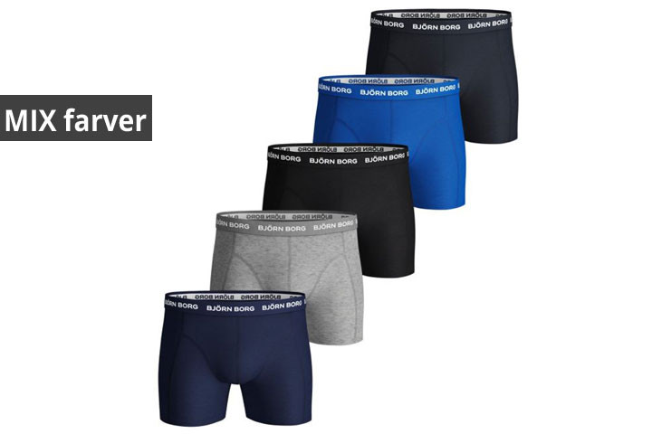 5 par Björn Borg Boxershorts af højeste kvalitet2 