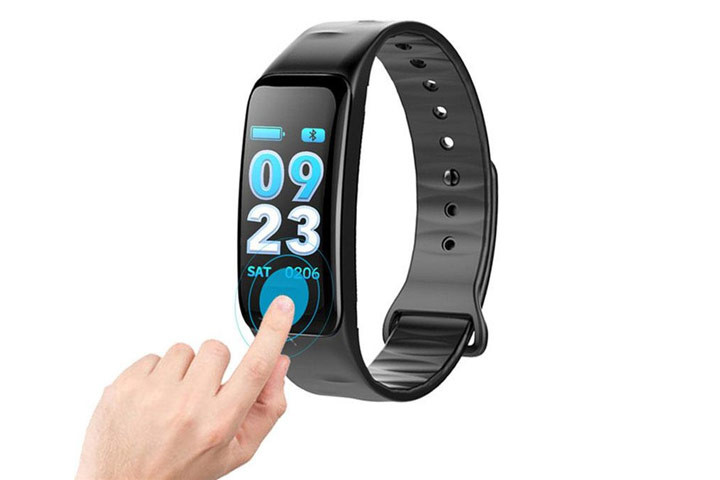 Smartwatch C1S med stor 3D touchskærm 8 