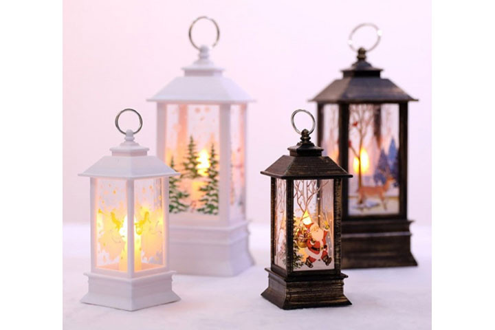 Jule-lanterne der skaber den helt rigtige julestemning med levende lys1 