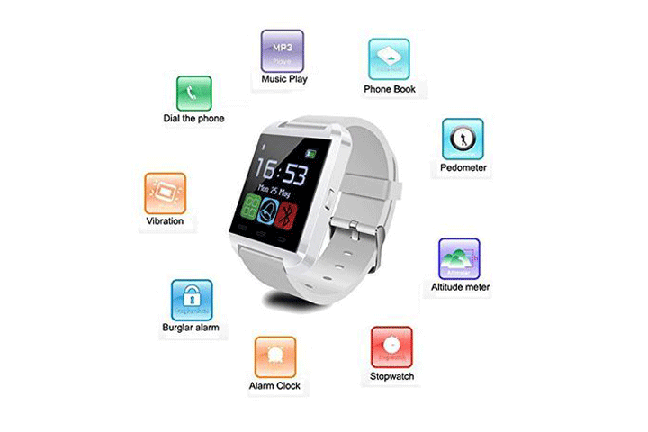 Få alle notifikationer fra din telefon med et U8 Smartwatch2 