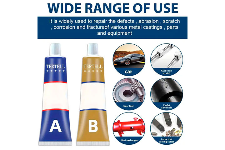 Holdbar Aluminium & Metal Epoxy Lim – Stærk & Langtidsholdbar Reparation1 