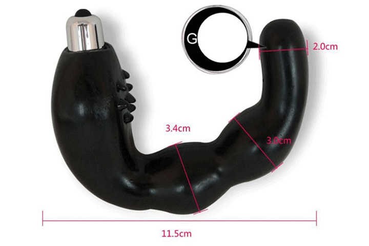 Vibrator til mænd, der stimulerer prostatakirtlen 4 