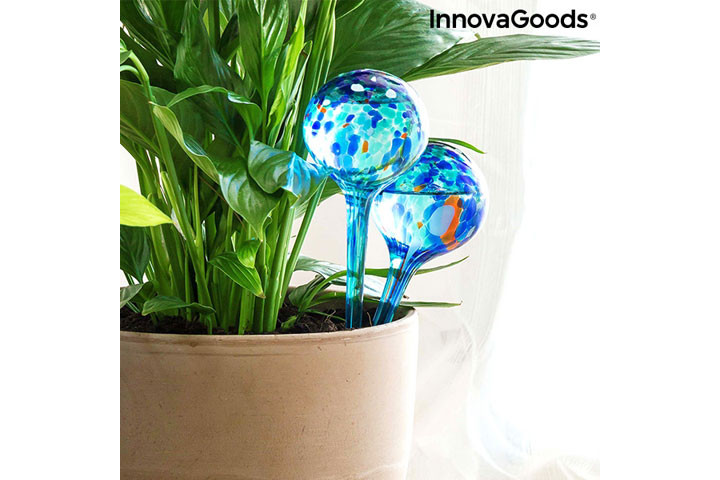 Disse smukke balloner i glas vander automatisk dine planter og blomster i op til 10 dage1 