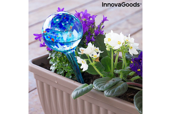 Disse smukke balloner i glas vander automatisk dine planter og blomster i op til 10 dage3 