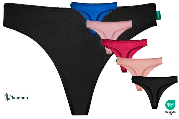 Klassisk G-string-model i superblødt bambus materiale – Perfekt pasform hver dag!1 
