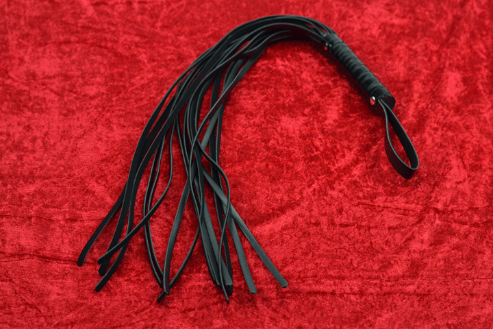 BDSM Pisk i sort PU læder4 
