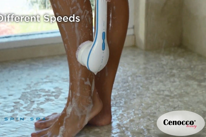 Elektrisk børste til ansigt og krop, der får dit brusebad til at føles som en ægte spa-oplevelse! 3 