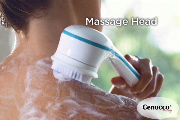 Elektrisk børste til ansigt og krop, der får dit brusebad til at føles som en ægte spa-oplevelse! 9 