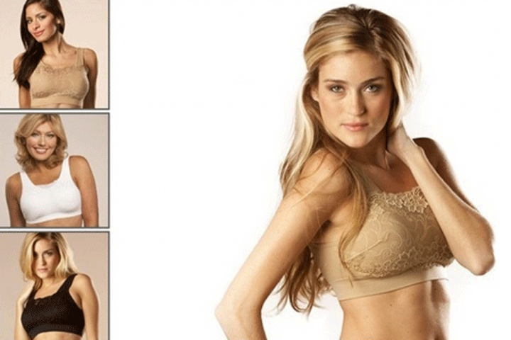 Få 5 stk. fine blonde bh'er i sort, hvid og beige, som både former og giver støtte til dine bryster4 