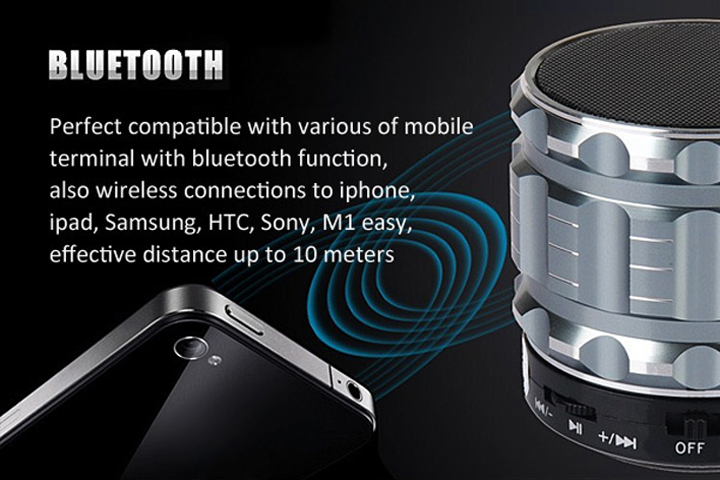 Bluetooth speaker med håndfri funktion3 