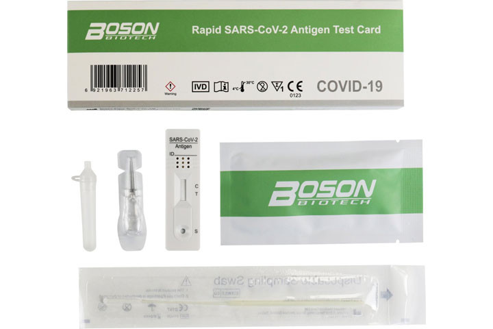 4 stk. COVID-19 hjemmetest fra Boson 2 