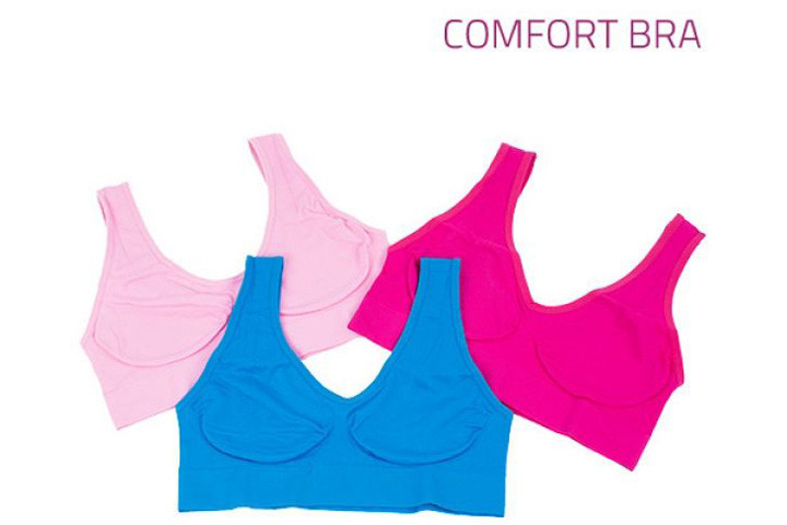 Comfort Bra pakke med bh'er i forårsfarver - vælg mellem 3 eller 6 stk. 2 