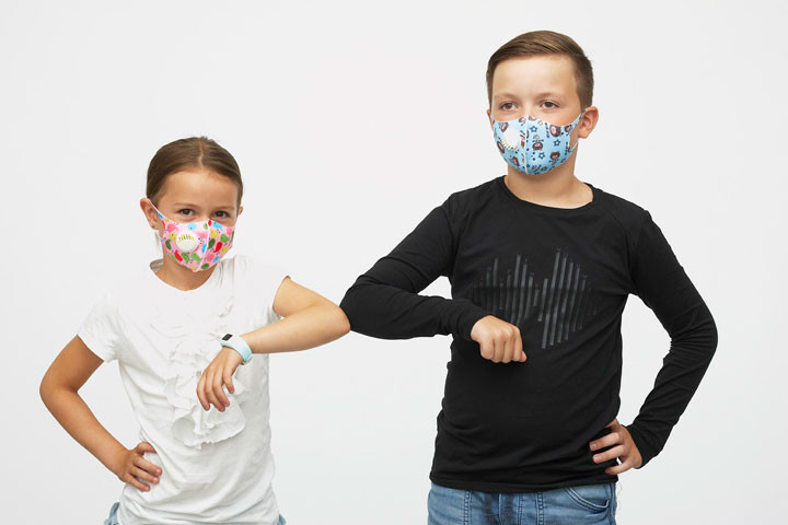Genanvendelige mundbind til børn, der er vaskbare og fås til både drenge og piger4 
