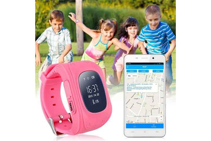 Børne GPS i form af smartwatch med mange funktioner 1 