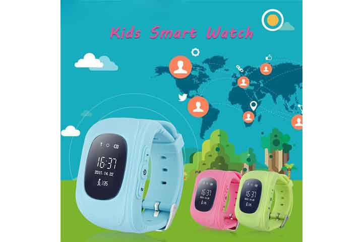 Børne GPS i form af smartwatch med mange funktioner 6 