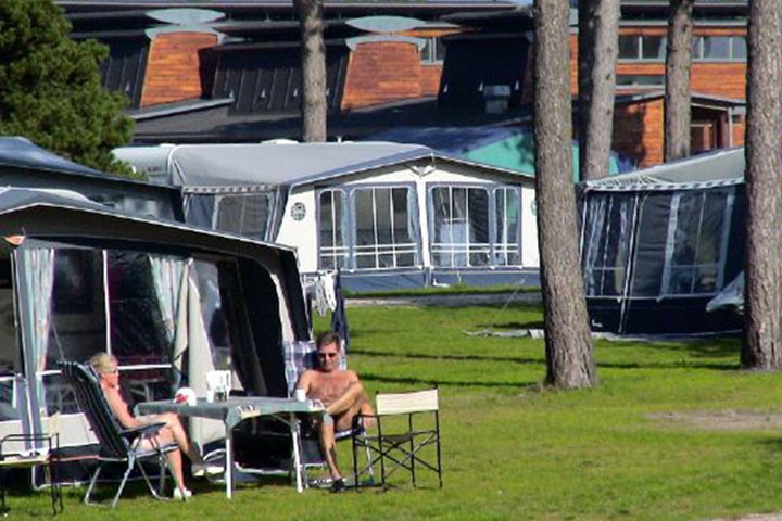 Nyd efterårsferien på Feddet Camping med 4 overnatninger for 4 personer i enten strandhytte, lærkehytte eller luksus campingvogn7 