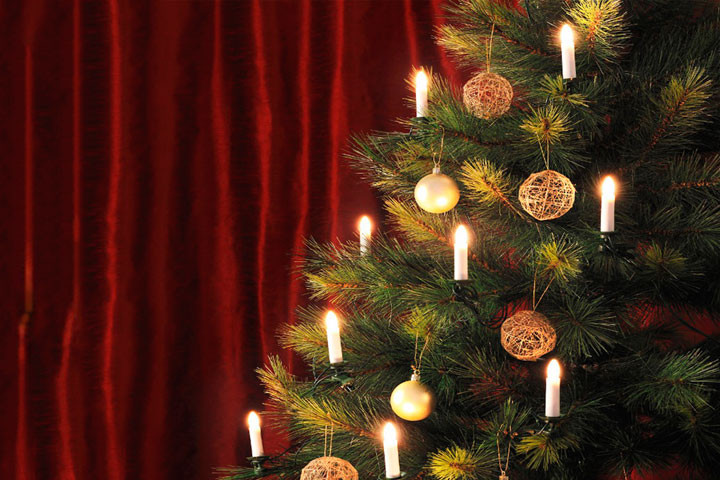 Ledningsfrie LED juletræslys, der lader dig og familien danse sikkert rundt omkring juletræet5 