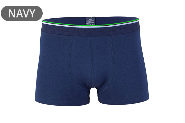 Oplev uovertruffen komfort med 3 par Clark Crown® herre boxershorts lavet af bambus.3 