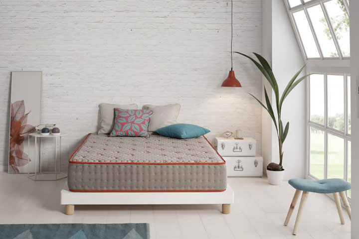 Anti-stress madrassen er skabt af materiale, der øger din afslapning mærkbart3 