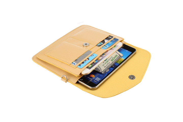 Smart og praktisk taske med plads til mobil, kreditkort og nøgler - idéel til byen6 