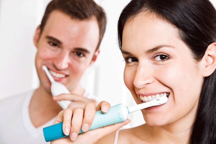 Få renere tænder og sundere tandkød med 4 stk. kompatible tandbørstehoveder1 