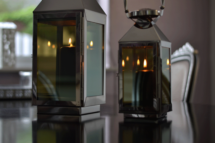Smukke Eternal lanternesæt inkl. 3 stk. LED-lys med fjernbetjening4 