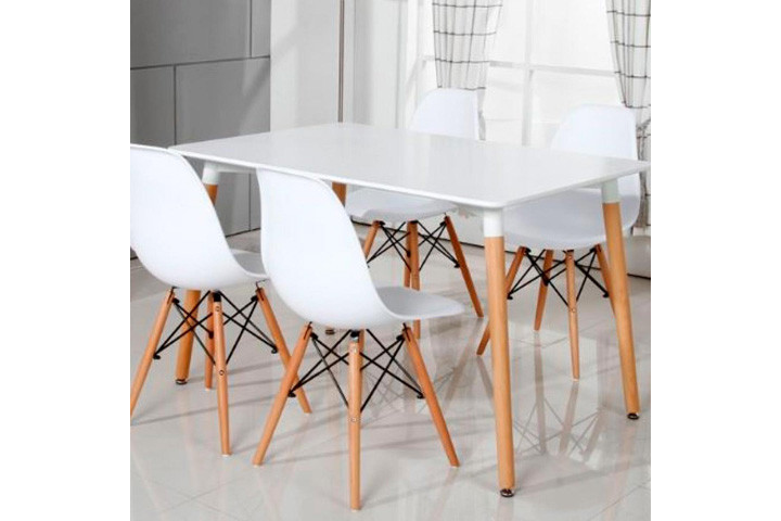 DENMARK stole - 4 stk. kvalitetsstole i sort eller hvid 2 