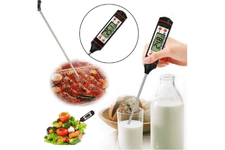 Digitalt termometer, der hjælper dig med at tilberede dit kød helt perfekt via LCD display2 