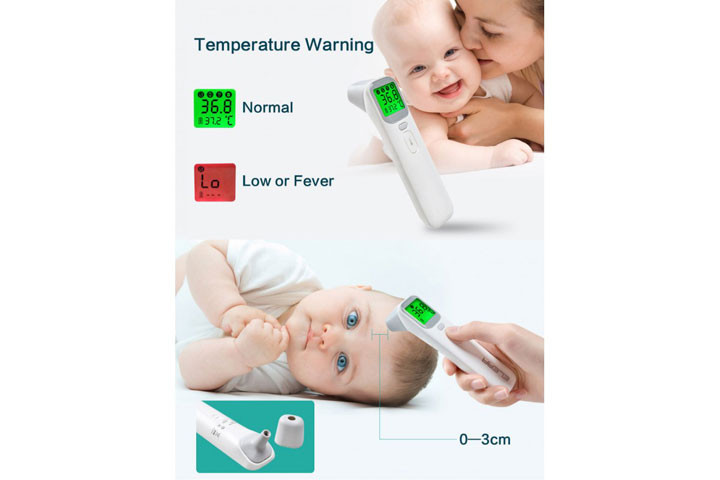 Infrarødt termometer til måling af temperatur 4 