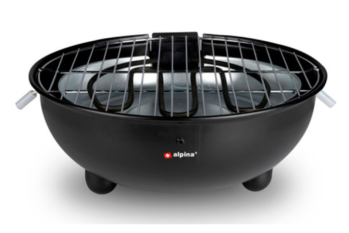 Smart og Praktisk Elektrisk Bordgrill - Perfekt til Inde og Ude3 