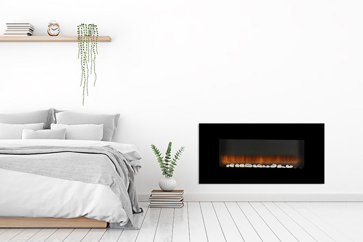 Væghængt Elektrisk Pejs – Skab Hygge og Varme i Dit Hjem!2 