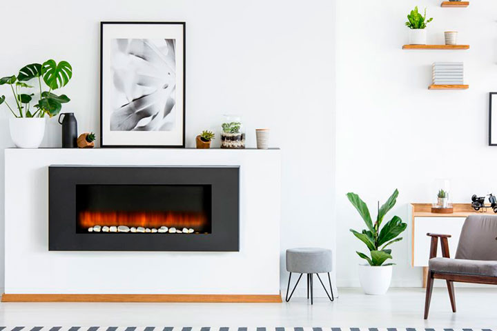 Væghængt Elektrisk Pejs – Skab Hygge og Varme i Dit Hjem!1 