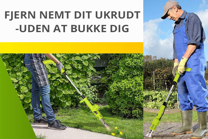 Væk med ukrudt og andre plantebaserede gener på en miljørigtig og nem måde1 