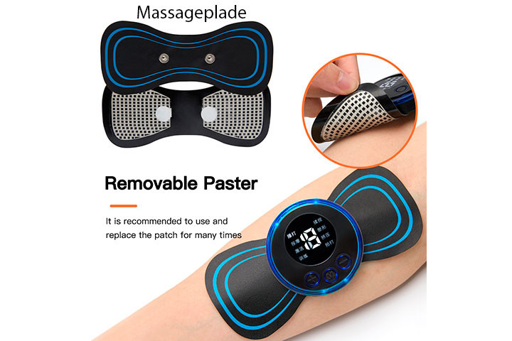 Forkæl dig selv med den ultimative afslapning derhjemme med vores Smarte Elektroniske Massageapparat med fjernbetjening3 