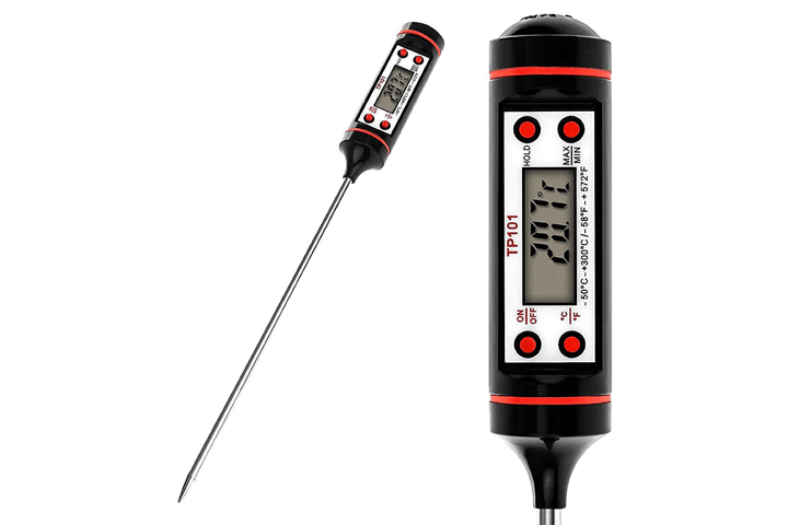 Digitalt termometer, der hjælper dig med at tilberede dit kød helt perfekt via LCD display4 
