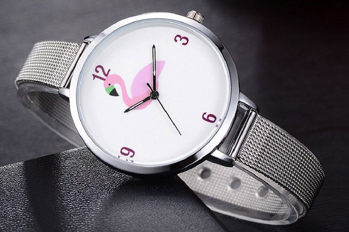 Flamingo ure - vælg mellem et af de to forskellige sjove og flotte designs 4 