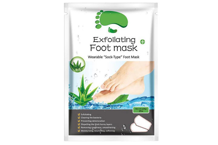 Blødgørende fodmaske til dig, der ikke gider tør og hård hud på fødderne3 