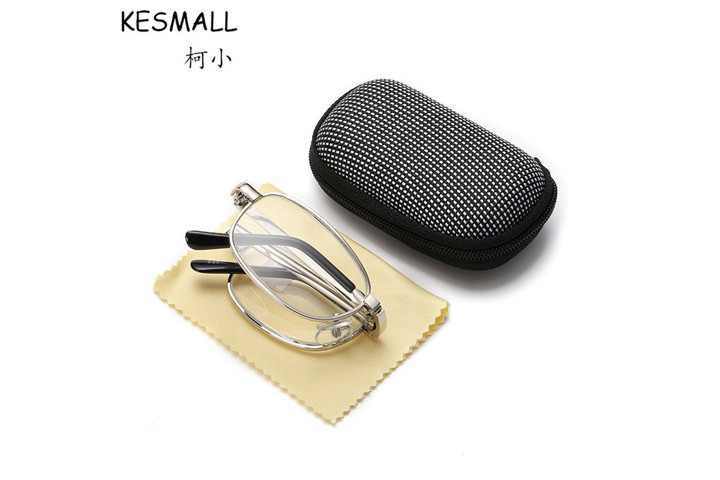 Foldbare læsebriller med lille praktisk etui 1 