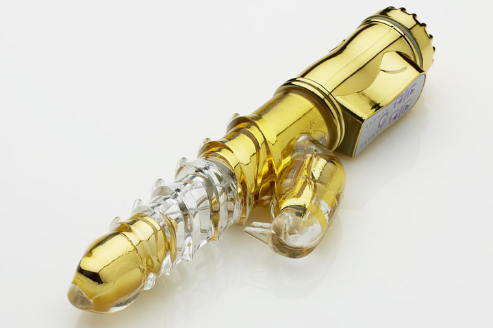 Fræk goldfinger dildo, der er specielt designet til at stimulere både g-punktet samt klitoris1 